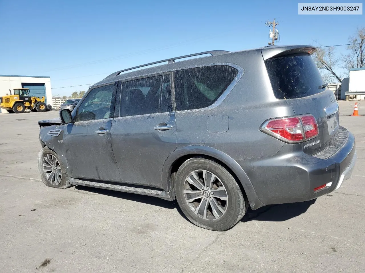 2017 Nissan Armada Sv VIN: JN8AY2ND3H9003247 Lot: 77697064