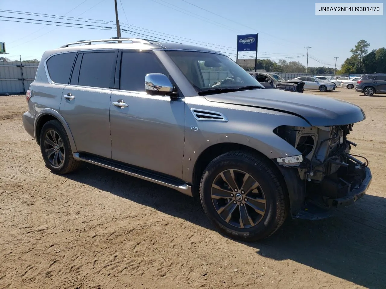 2017 Nissan Armada Platinum VIN: JN8AY2NF4H9301470 Lot: 77864624