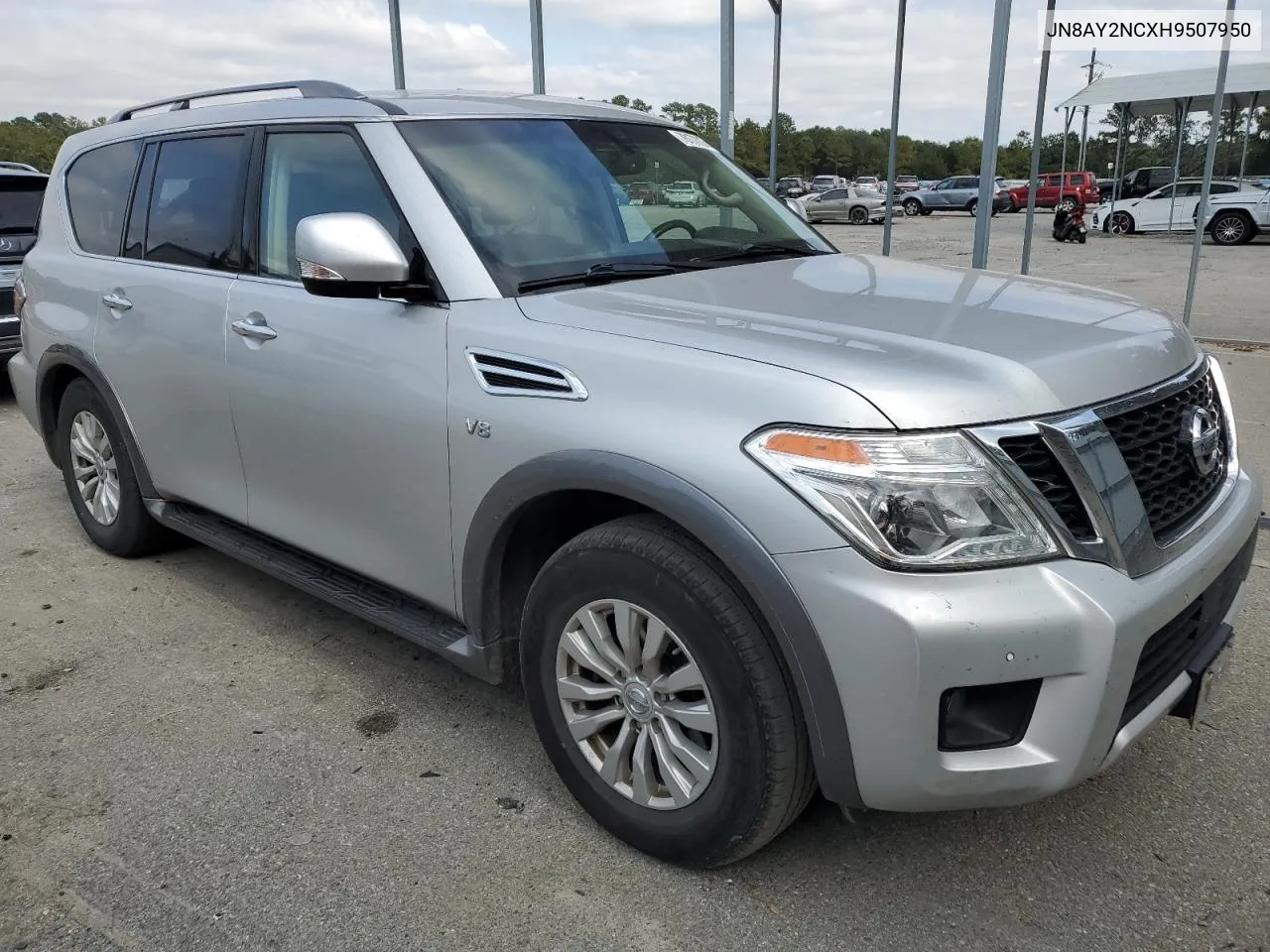 2017 Nissan Armada Sv VIN: JN8AY2NCXH9507950 Lot: 78172024