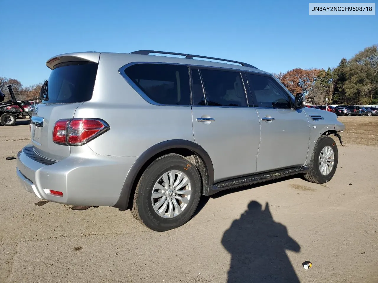 2017 Nissan Armada Sv VIN: JN8AY2NC0H9508718 Lot: 79630564