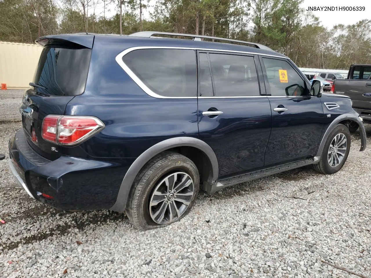 2017 Nissan Armada Sv VIN: JN8AY2ND1H9006339 Lot: 79971654