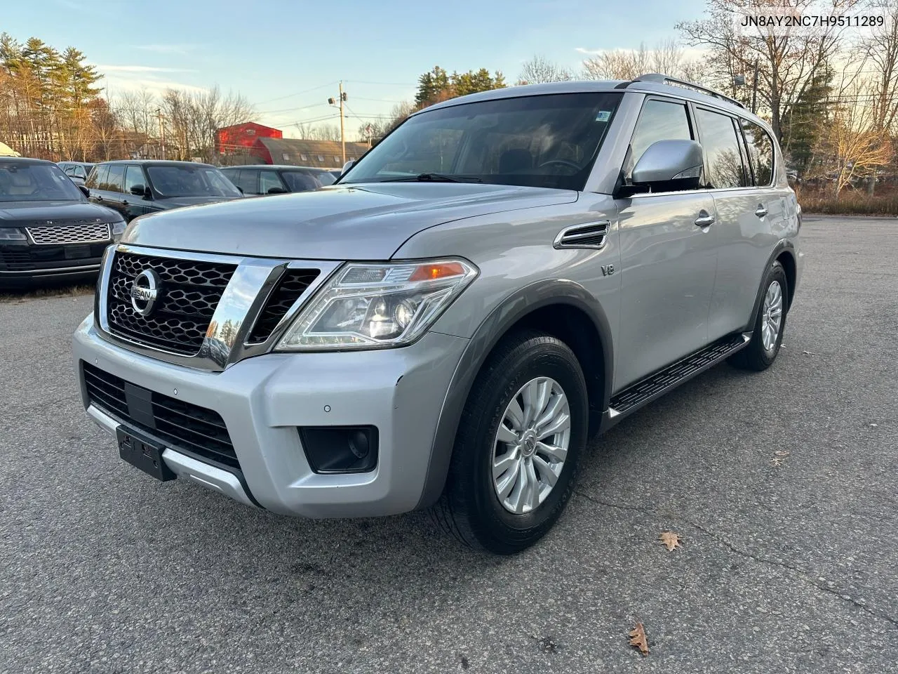 2017 Nissan Armada Sv VIN: JN8AY2NC7H9511289 Lot: 80690534