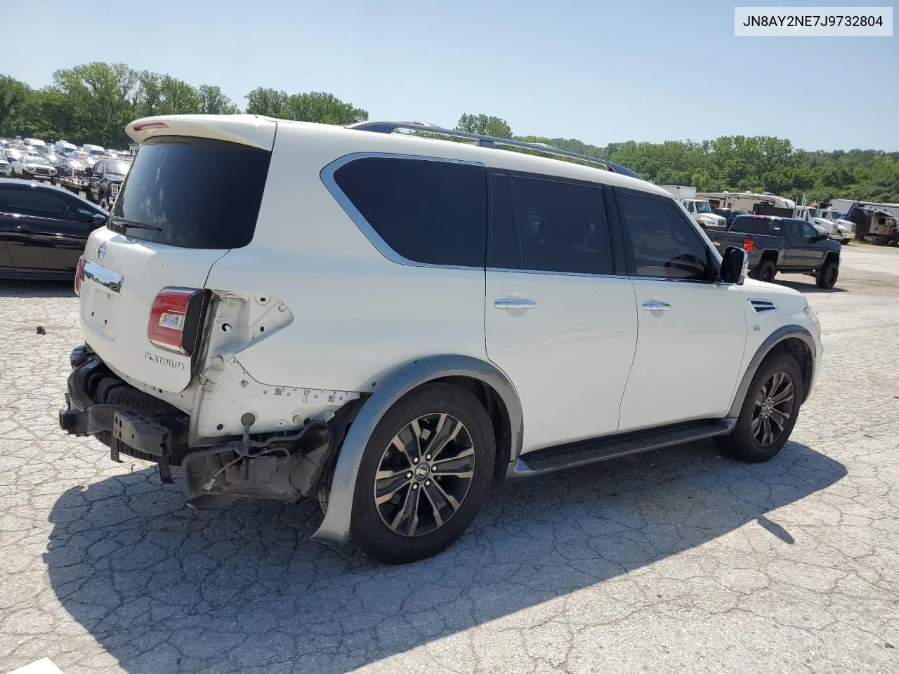 2018 Nissan Armada Platinum VIN: JN8AY2NE7J9732804 Lot: 60903164