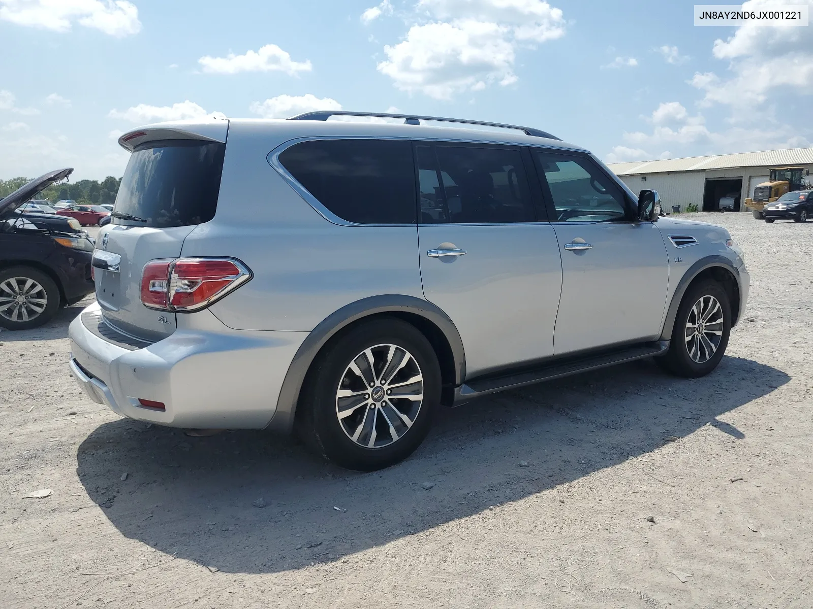 2018 Nissan Armada Sv VIN: JN8AY2ND6JX001221 Lot: 66107744