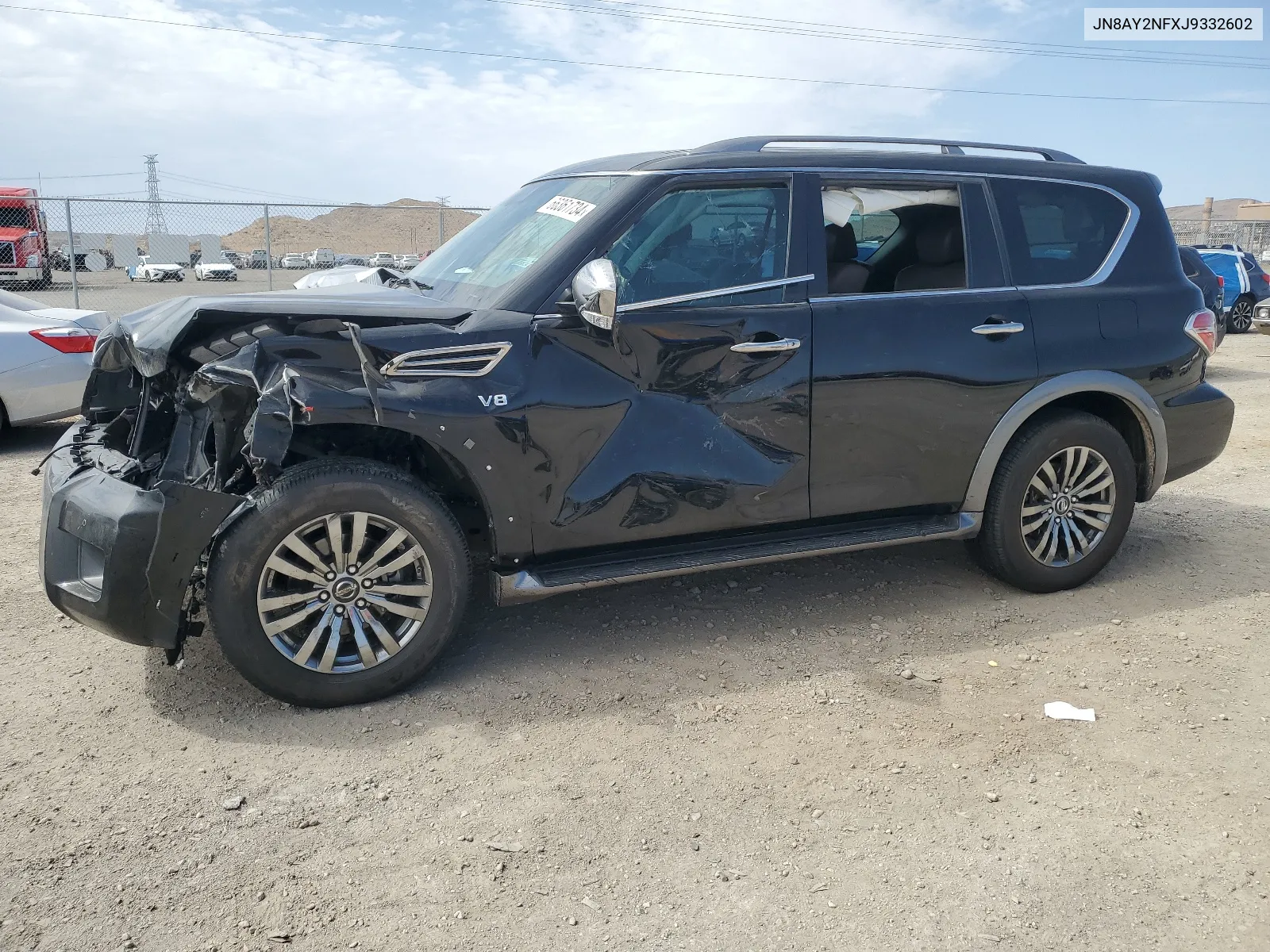 JN8AY2NFXJ9332602 2018 Nissan Armada Platinum