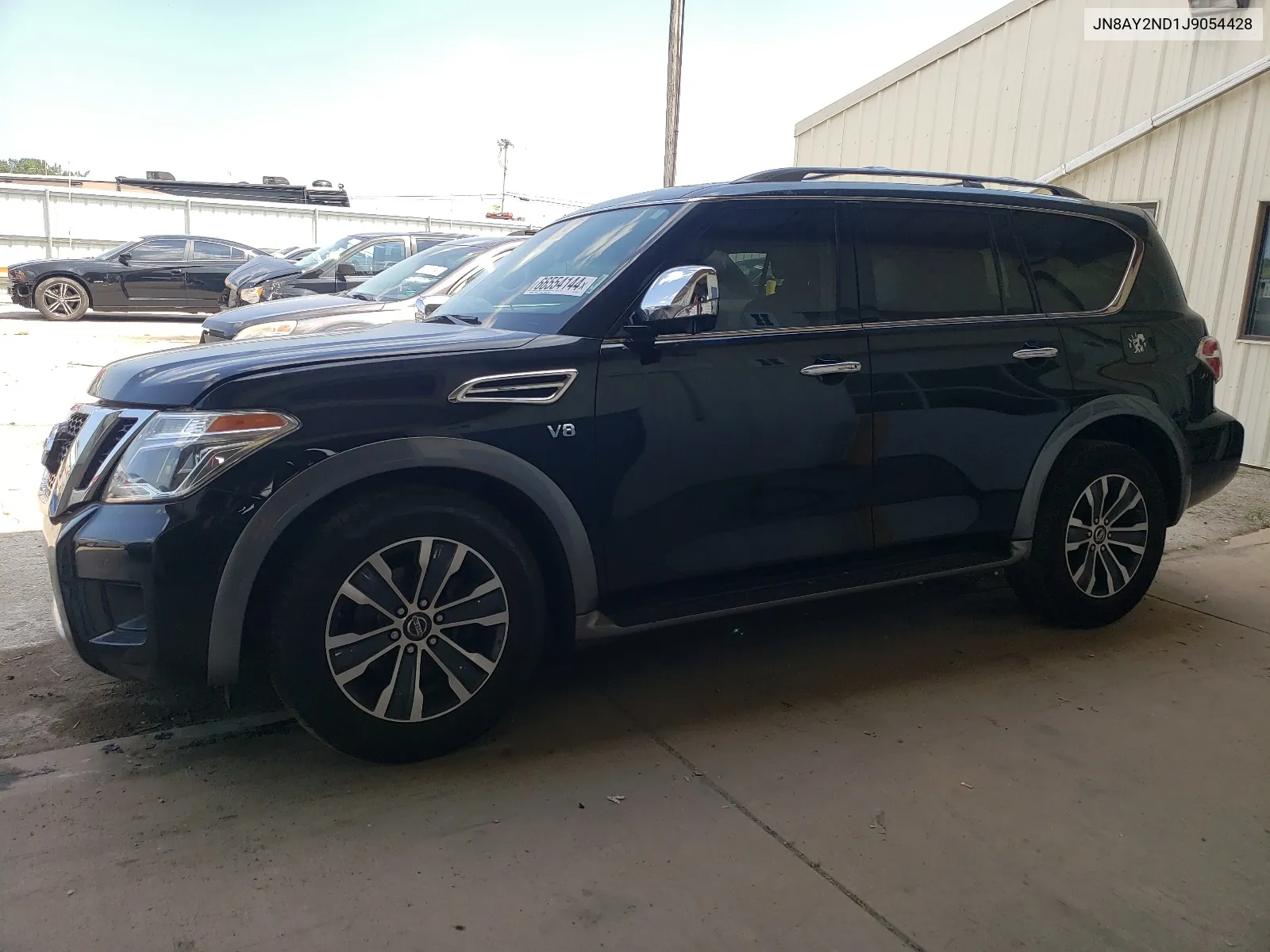 2018 Nissan Armada Sv VIN: JN8AY2ND1J9054428 Lot: 66554144