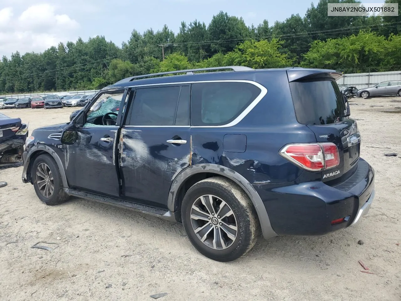 2018 Nissan Armada Sv VIN: JN8AY2NC9JX501882 Lot: 66954634