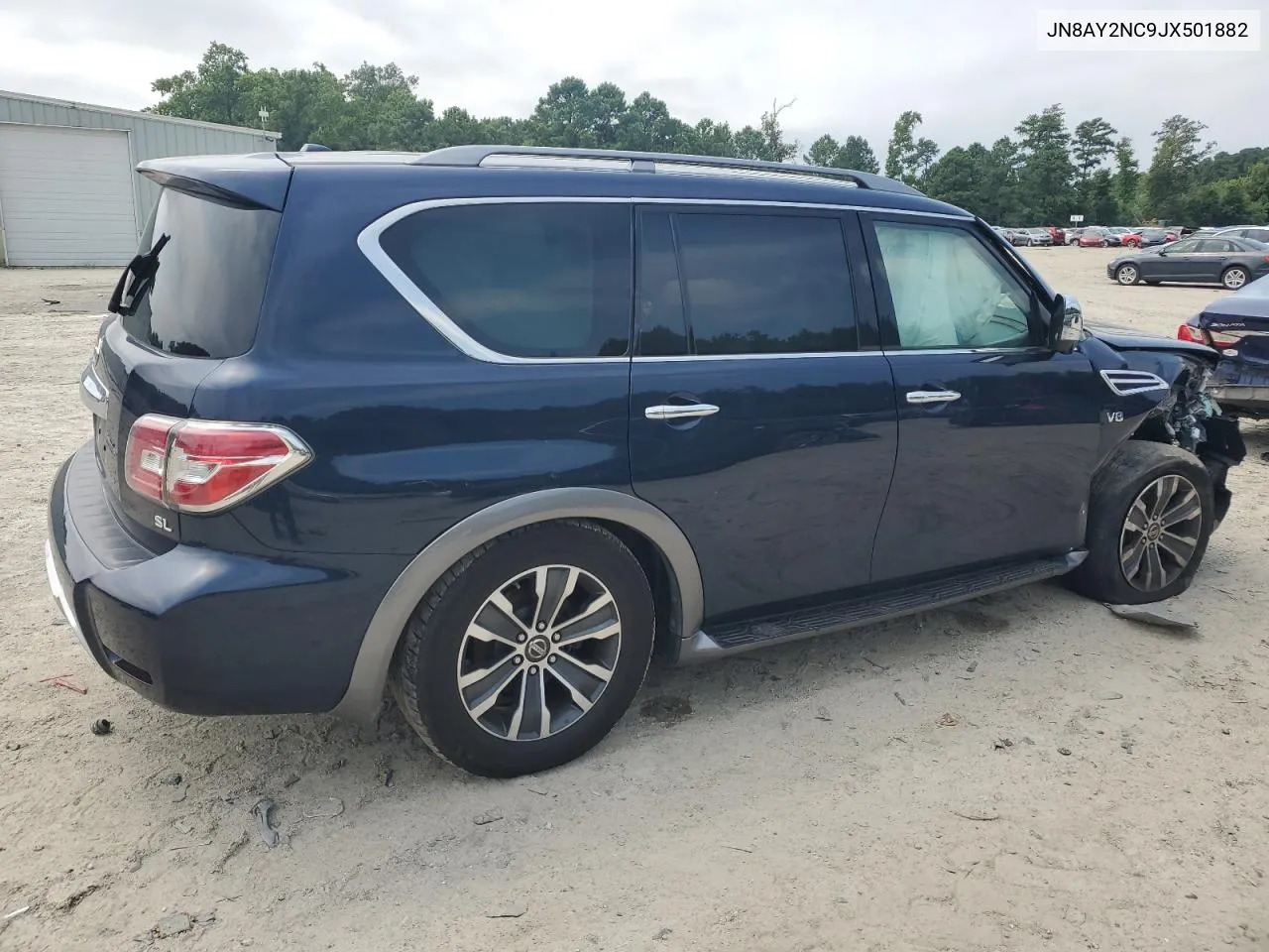 2018 Nissan Armada Sv VIN: JN8AY2NC9JX501882 Lot: 66954634