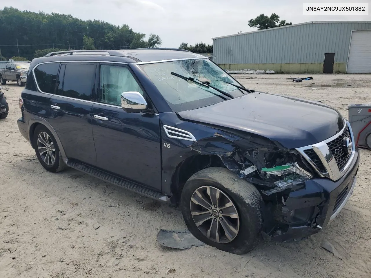 2018 Nissan Armada Sv VIN: JN8AY2NC9JX501882 Lot: 66954634