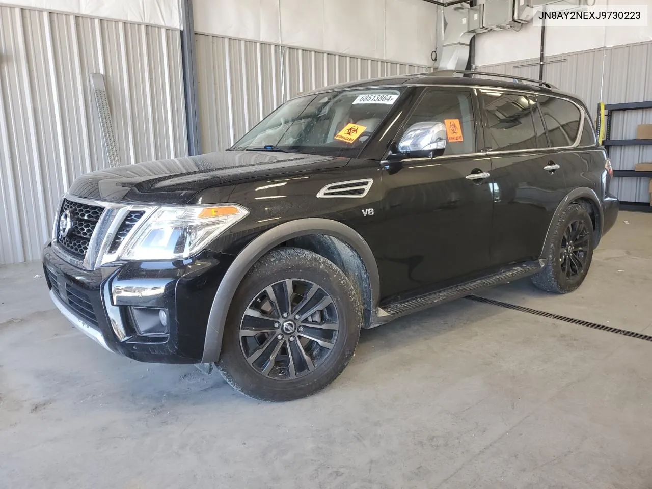 2018 Nissan Armada Platinum VIN: JN8AY2NEXJ9730223 Lot: 68513864