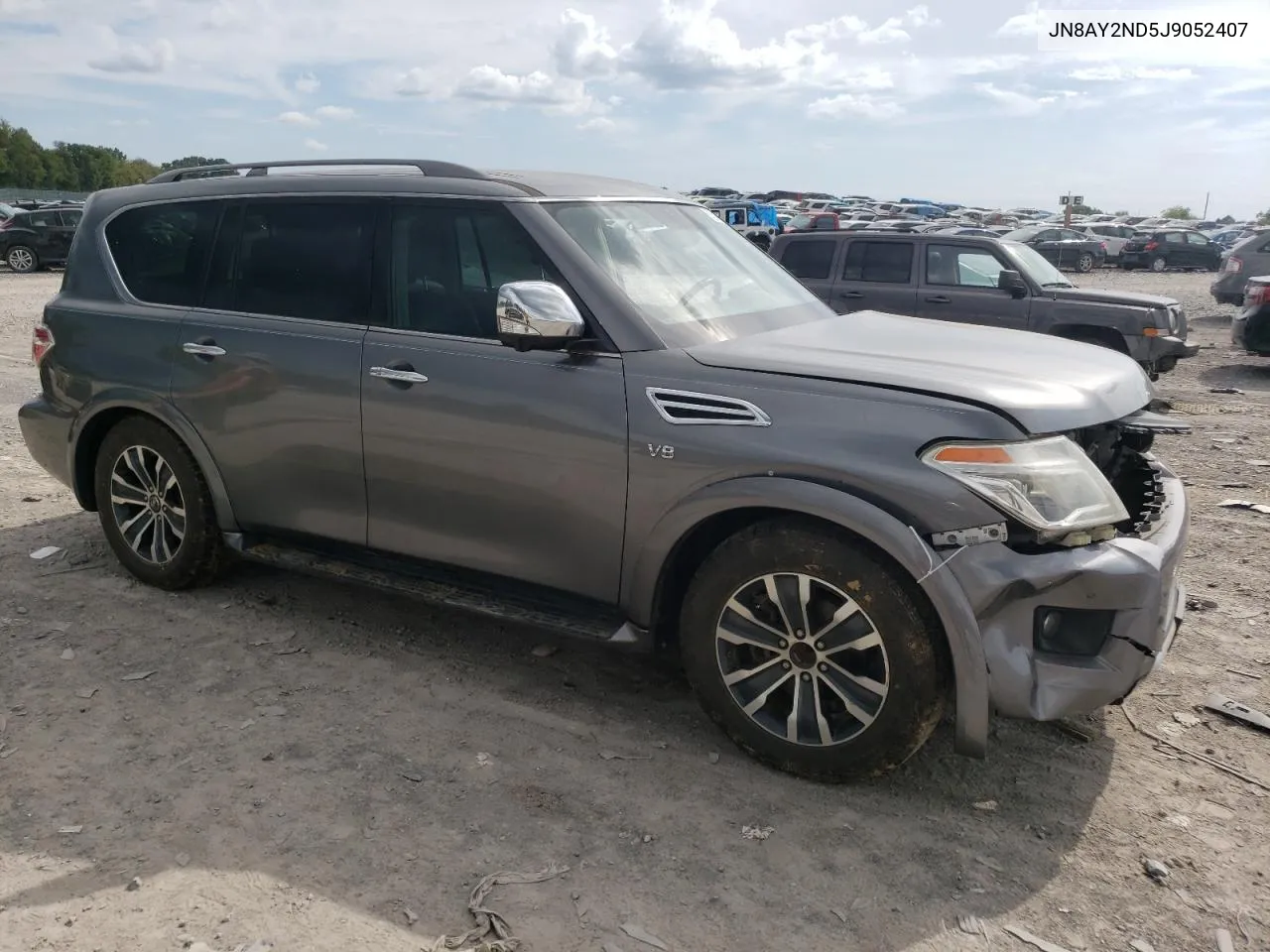 JN8AY2ND5J9052407 2018 Nissan Armada Sv