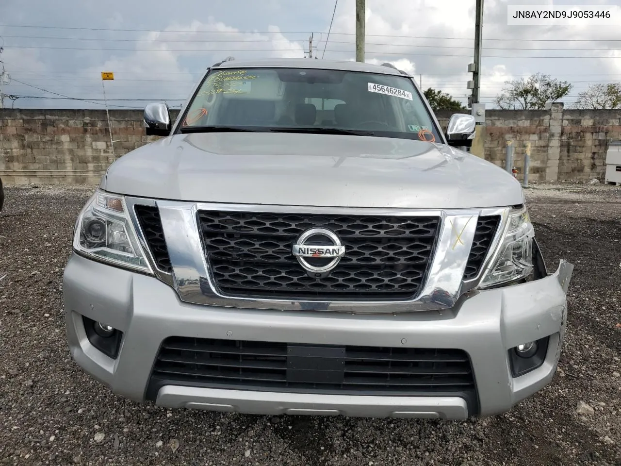 2018 Nissan Armada Sv VIN: JN8AY2ND9J9053446 Lot: 69773924