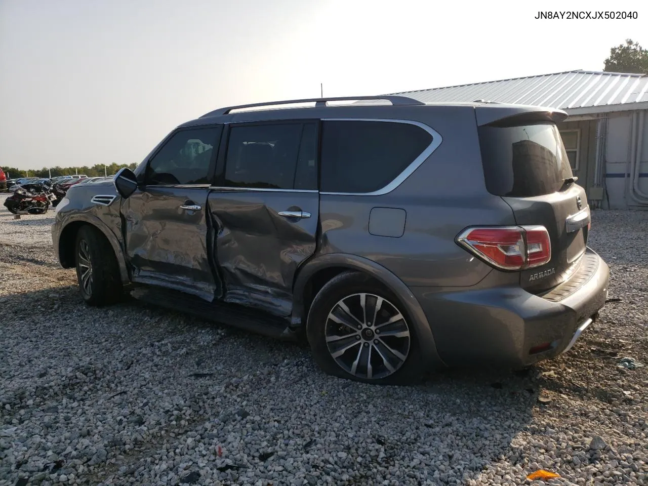 2018 Nissan Armada Sv VIN: JN8AY2NCXJX502040 Lot: 70690914