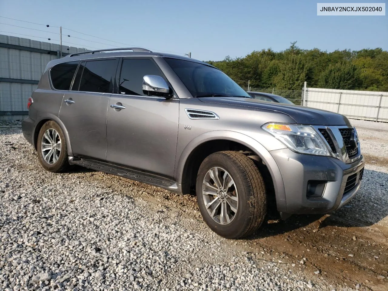 2018 Nissan Armada Sv VIN: JN8AY2NCXJX502040 Lot: 70690914