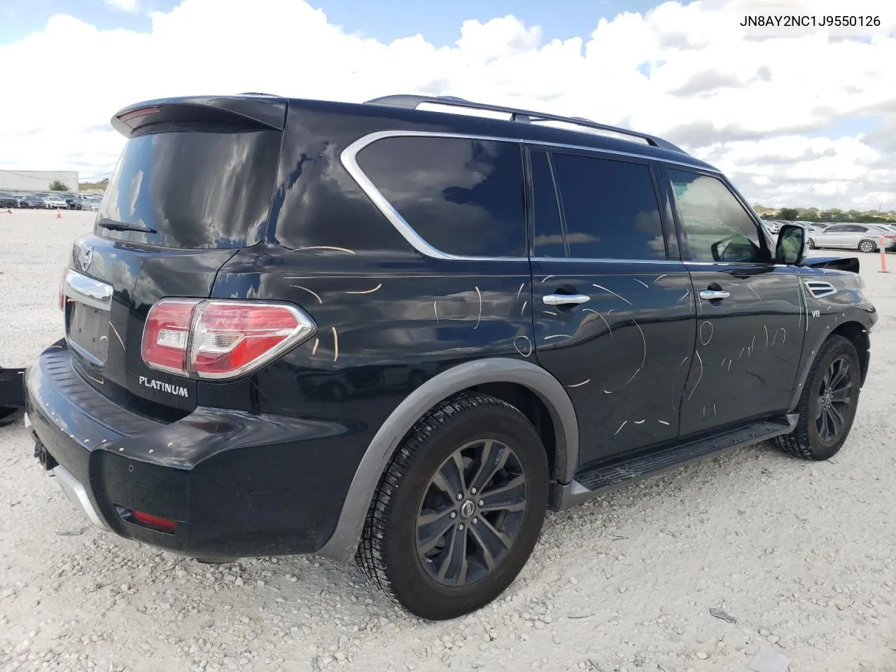 2018 Nissan Armada Sv VIN: JN8AY2NC1J9550126 Lot: 71662874