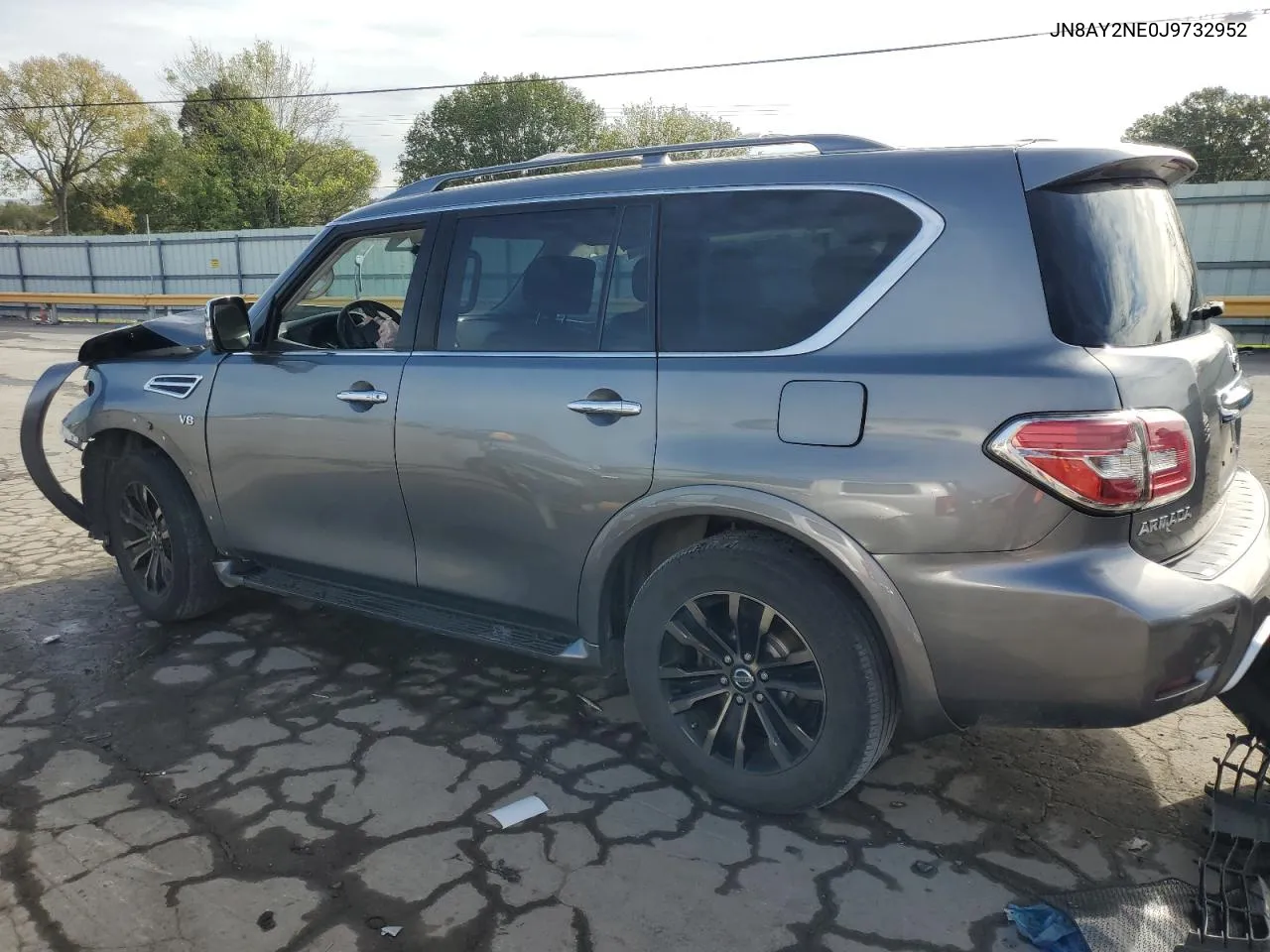 2018 Nissan Armada Platinum VIN: JN8AY2NE0J9732952 Lot: 71775164