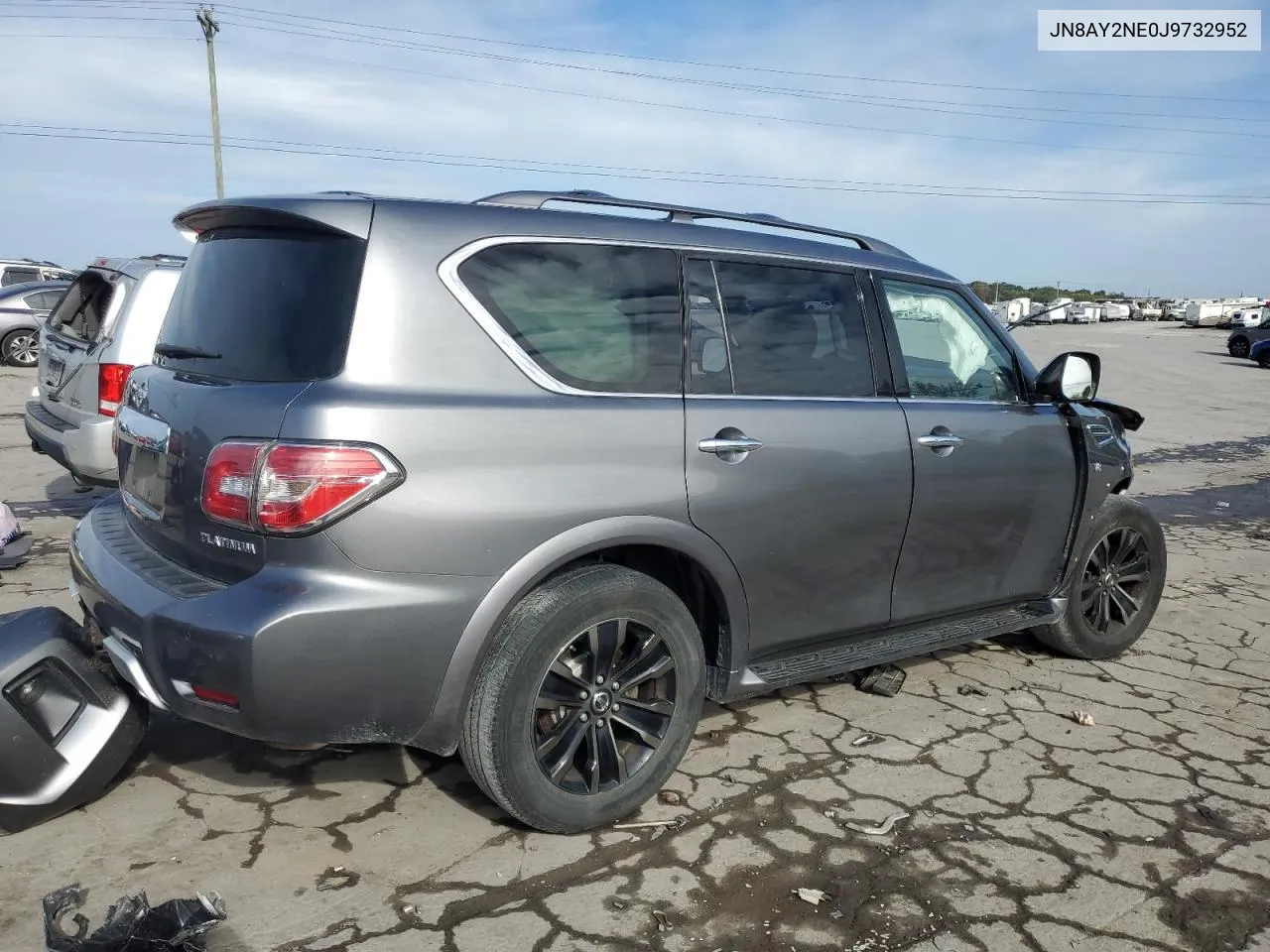 2018 Nissan Armada Platinum VIN: JN8AY2NE0J9732952 Lot: 71775164