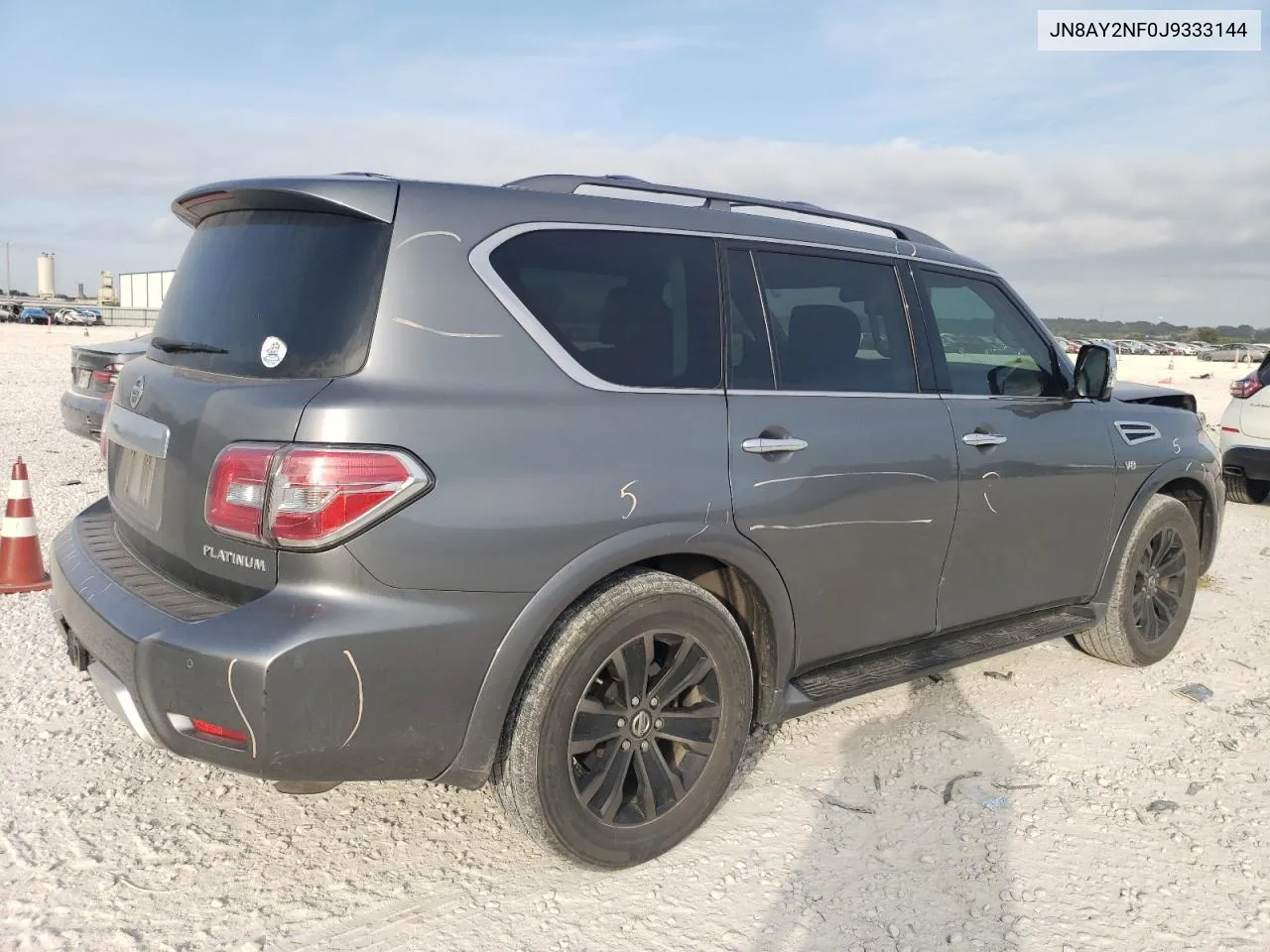 2018 Nissan Armada Platinum VIN: JN8AY2NF0J9333144 Lot: 72081734