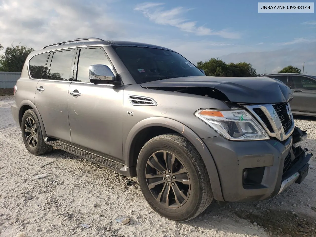 2018 Nissan Armada Platinum VIN: JN8AY2NF0J9333144 Lot: 72081734