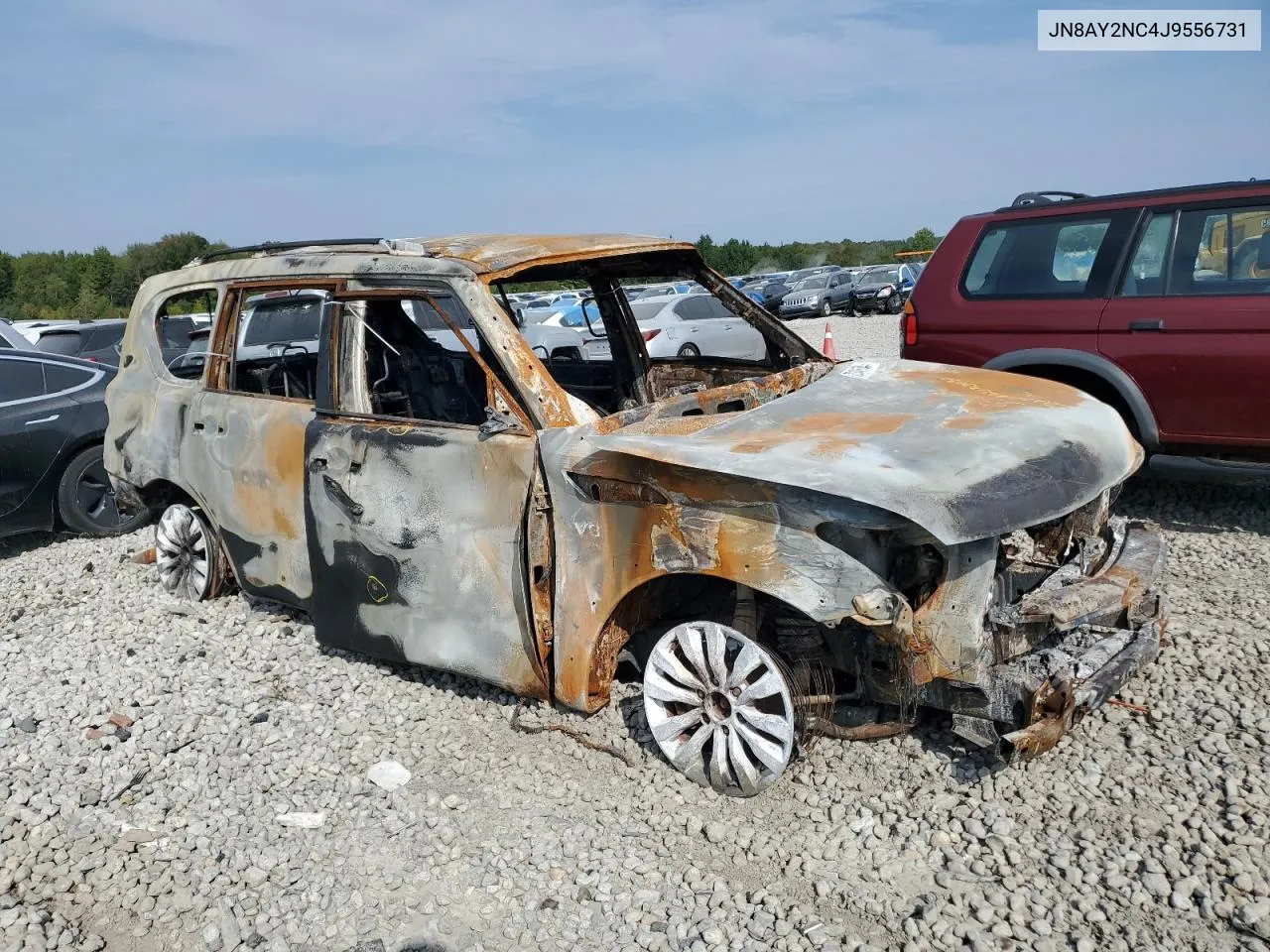 2018 Nissan Armada Sv VIN: JN8AY2NC4J9556731 Lot: 72141654