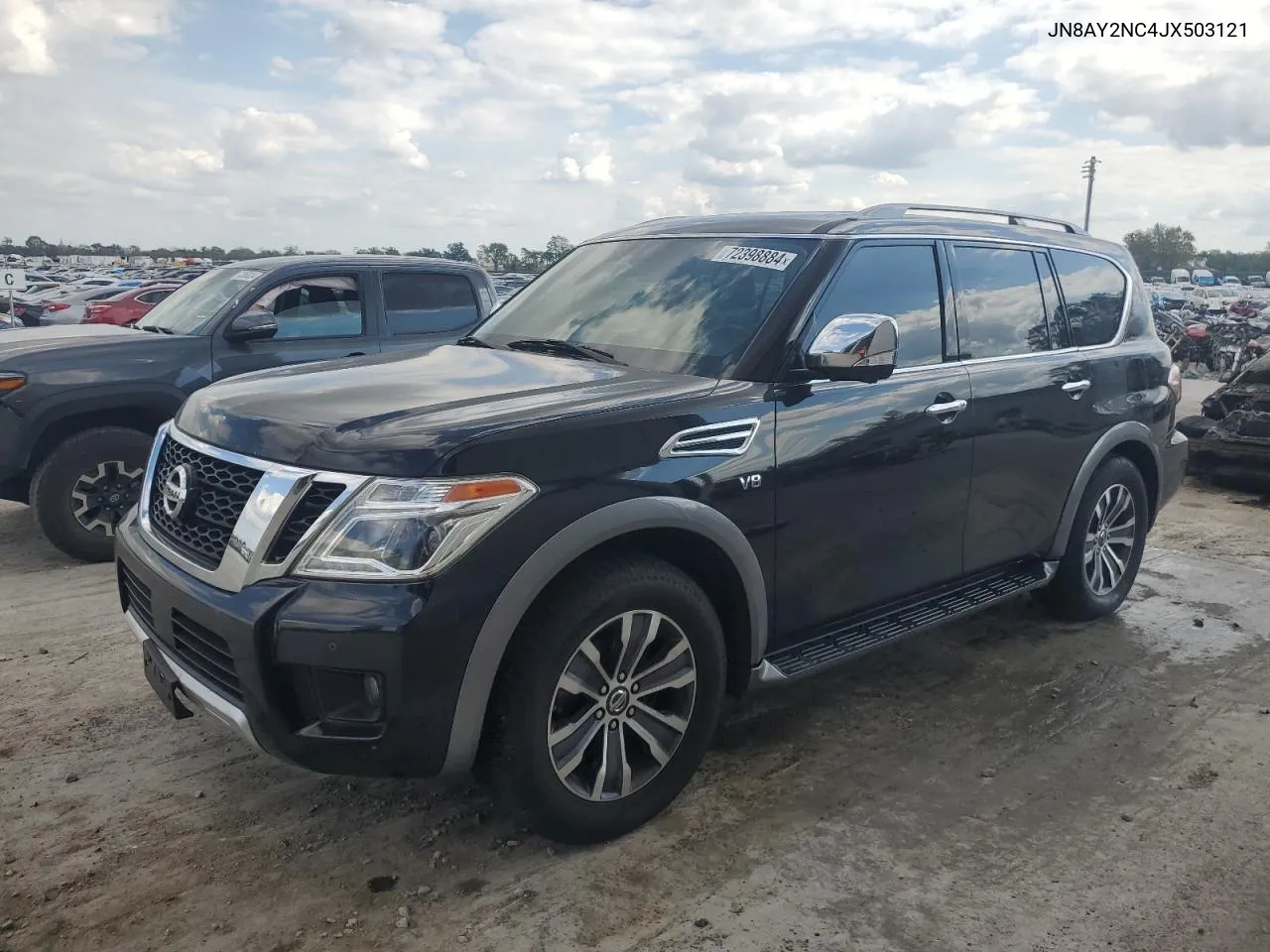 2018 Nissan Armada Sv VIN: JN8AY2NC4JX503121 Lot: 72398884