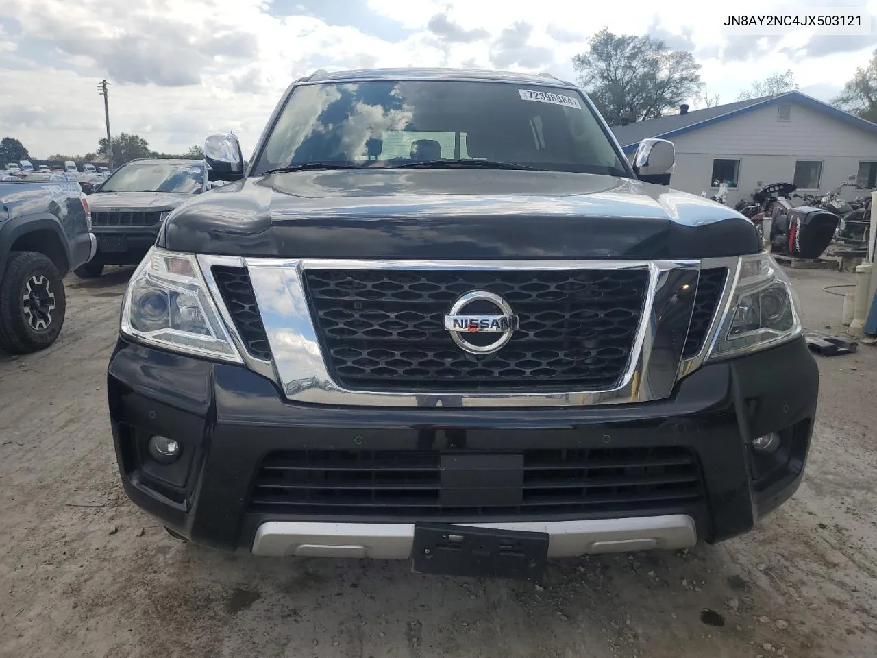 2018 Nissan Armada Sv VIN: JN8AY2NC4JX503121 Lot: 72398884