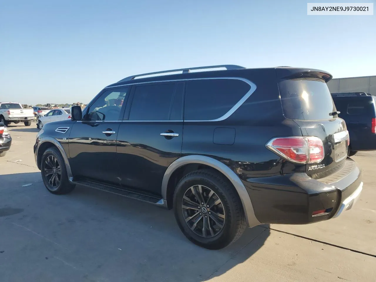 2018 Nissan Armada Platinum VIN: JN8AY2NE9J9730021 Lot: 72565294