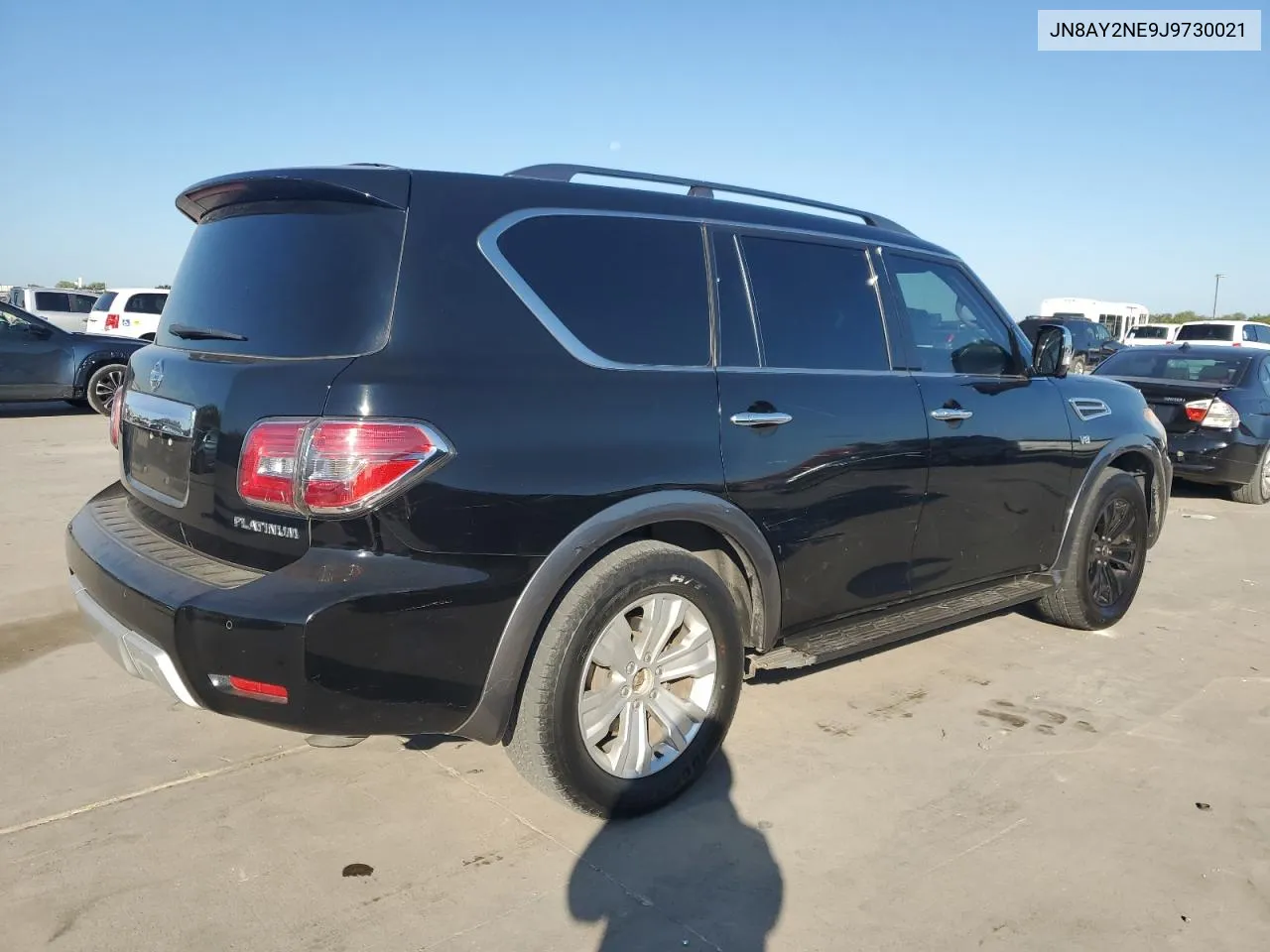 2018 Nissan Armada Platinum VIN: JN8AY2NE9J9730021 Lot: 72565294