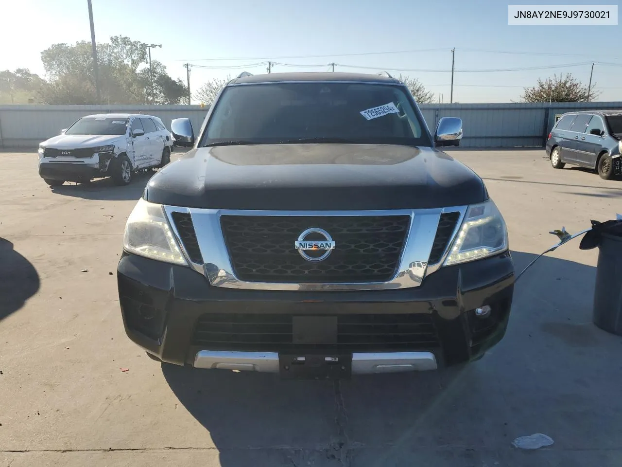 2018 Nissan Armada Platinum VIN: JN8AY2NE9J9730021 Lot: 72565294