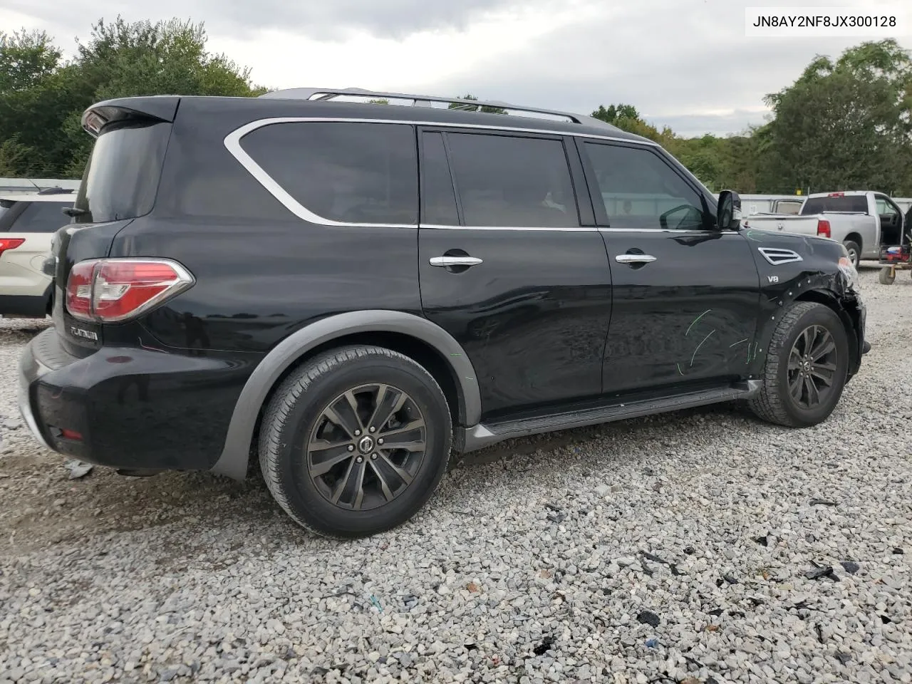 2018 Nissan Armada Platinum VIN: JN8AY2NF8JX300128 Lot: 72628494