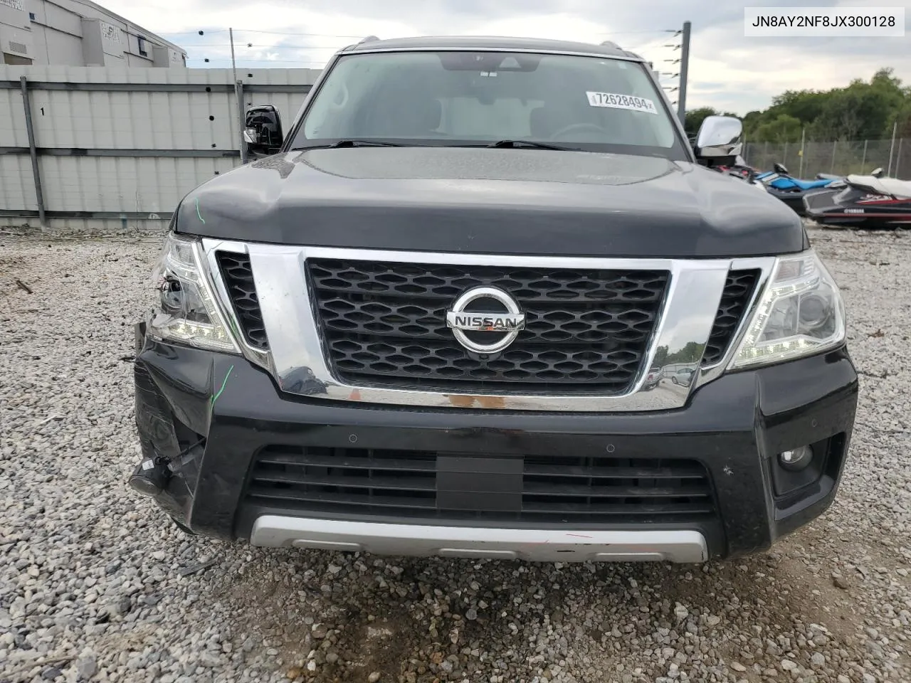 2018 Nissan Armada Platinum VIN: JN8AY2NF8JX300128 Lot: 72628494