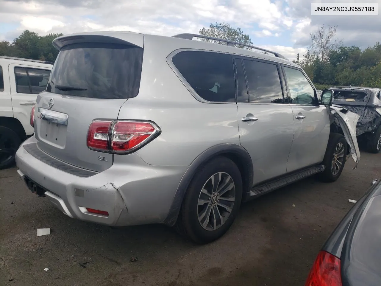 2018 Nissan Armada Sv VIN: JN8AY2NC3J9557188 Lot: 72725364