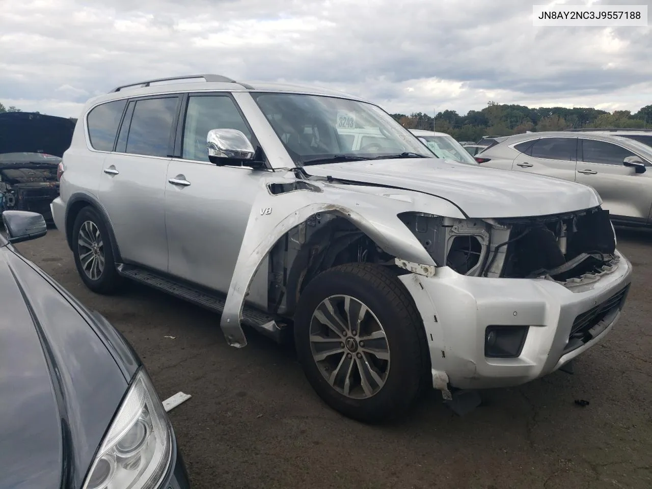 2018 Nissan Armada Sv VIN: JN8AY2NC3J9557188 Lot: 72725364