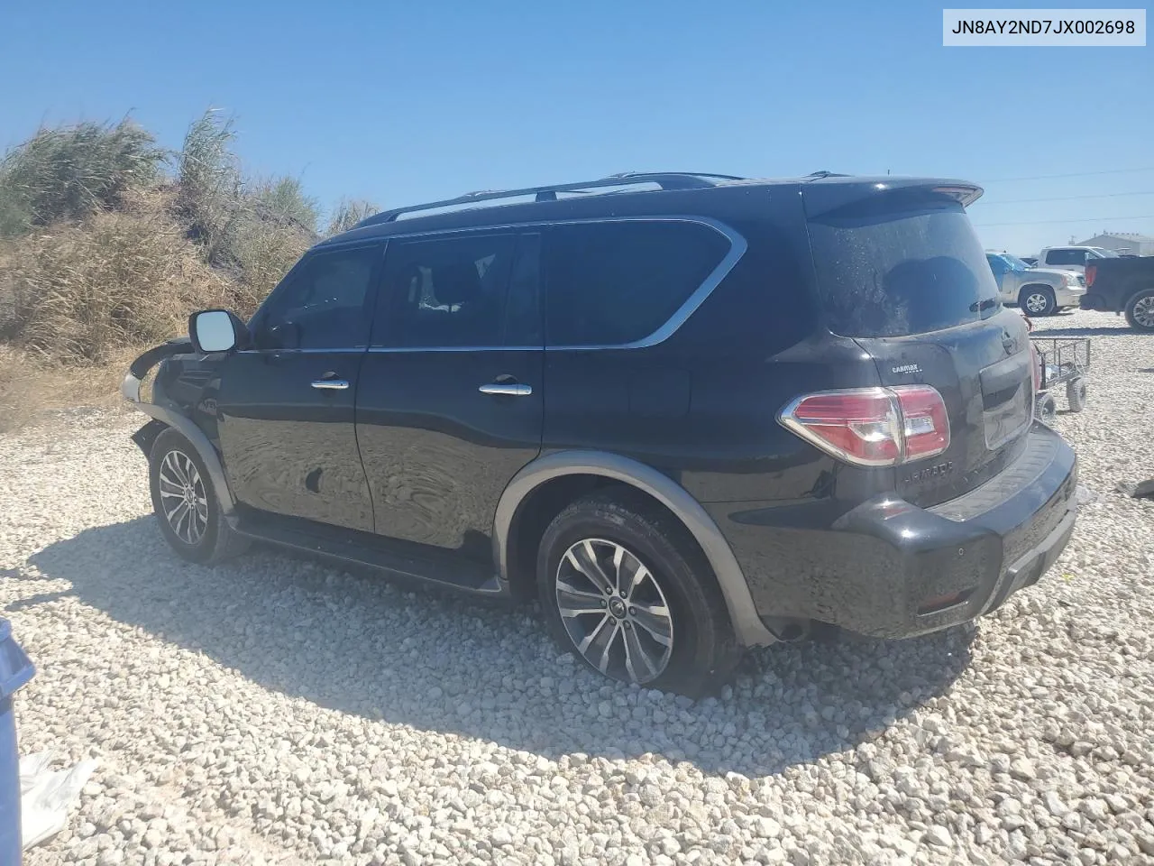 2018 Nissan Armada Sv VIN: JN8AY2ND7JX002698 Lot: 72838074