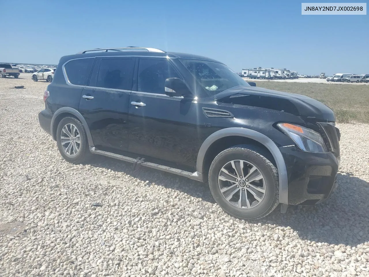 2018 Nissan Armada Sv VIN: JN8AY2ND7JX002698 Lot: 72838074