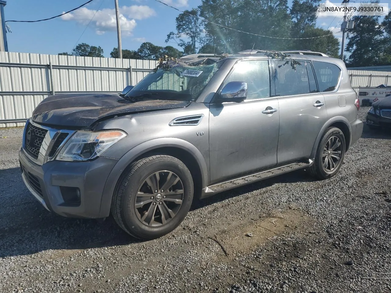 2018 Nissan Armada Platinum VIN: JN8AY2NF9J9330761 Lot: 73688304