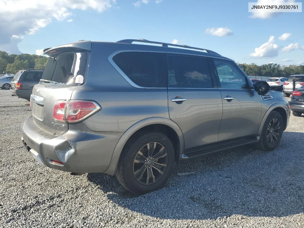 2018 Nissan Armada Platinum VIN: JN8AY2NF9J9330761 Lot: 73688304