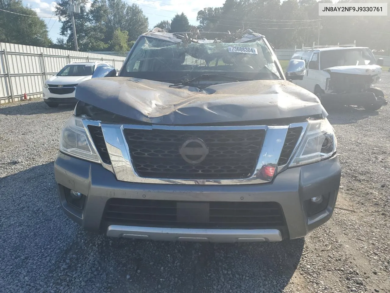 2018 Nissan Armada Platinum VIN: JN8AY2NF9J9330761 Lot: 73688304