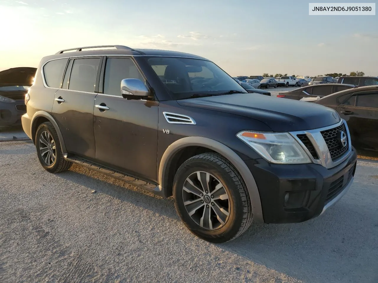 2018 Nissan Armada Sv VIN: JN8AY2ND6J9051380 Lot: 73689584