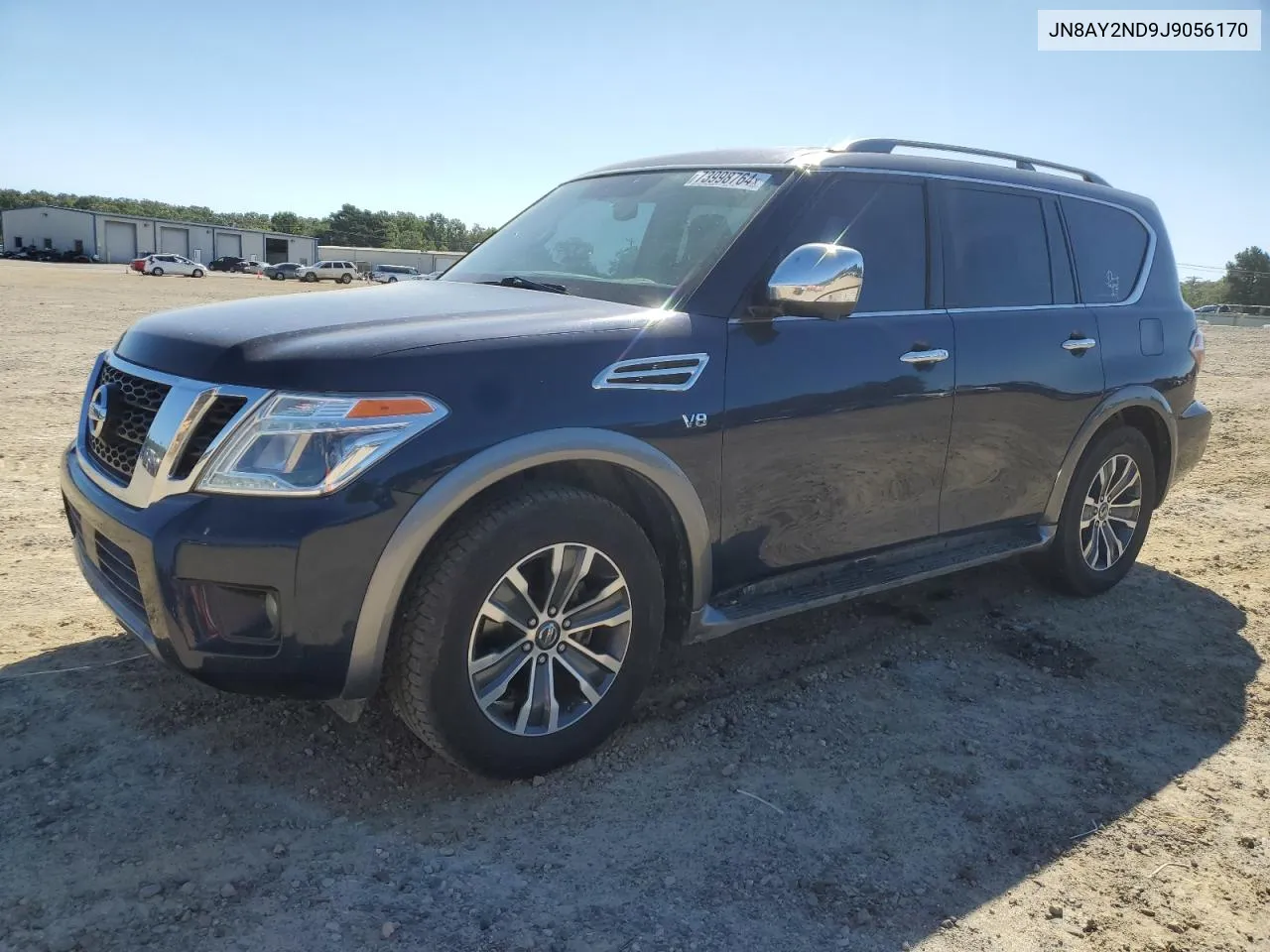 2018 Nissan Armada Sv VIN: JN8AY2ND9J9056170 Lot: 73998764