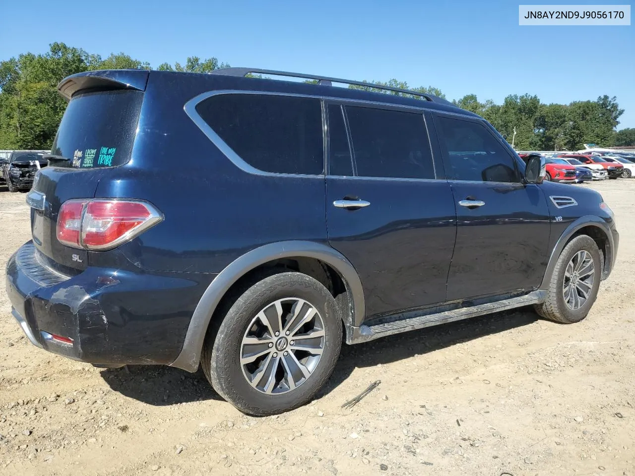 2018 Nissan Armada Sv VIN: JN8AY2ND9J9056170 Lot: 73998764