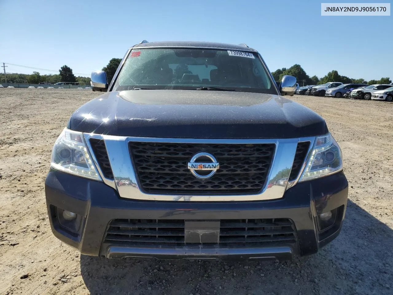 2018 Nissan Armada Sv VIN: JN8AY2ND9J9056170 Lot: 73998764