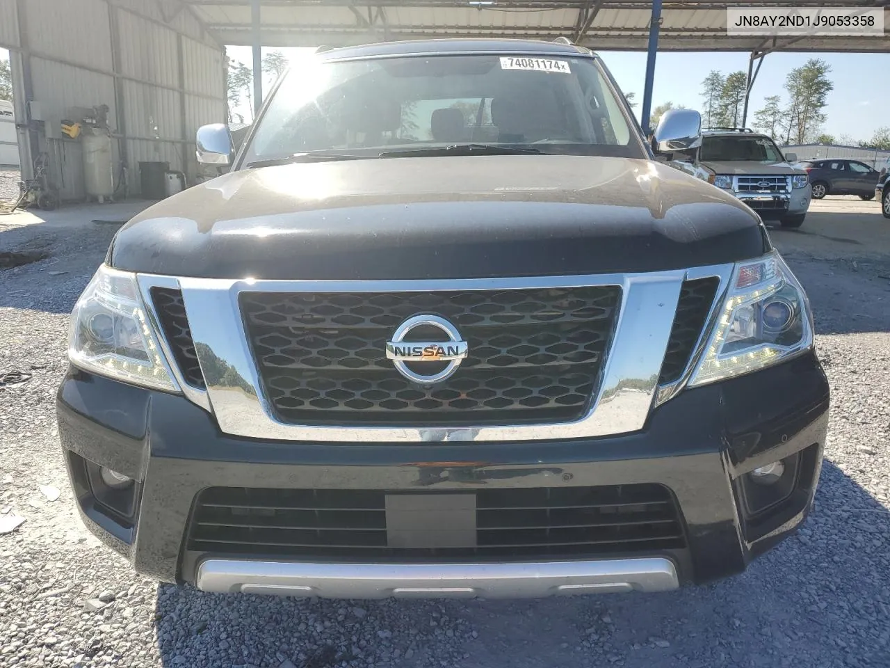 2018 Nissan Armada Sv VIN: JN8AY2ND1J9053358 Lot: 74081174