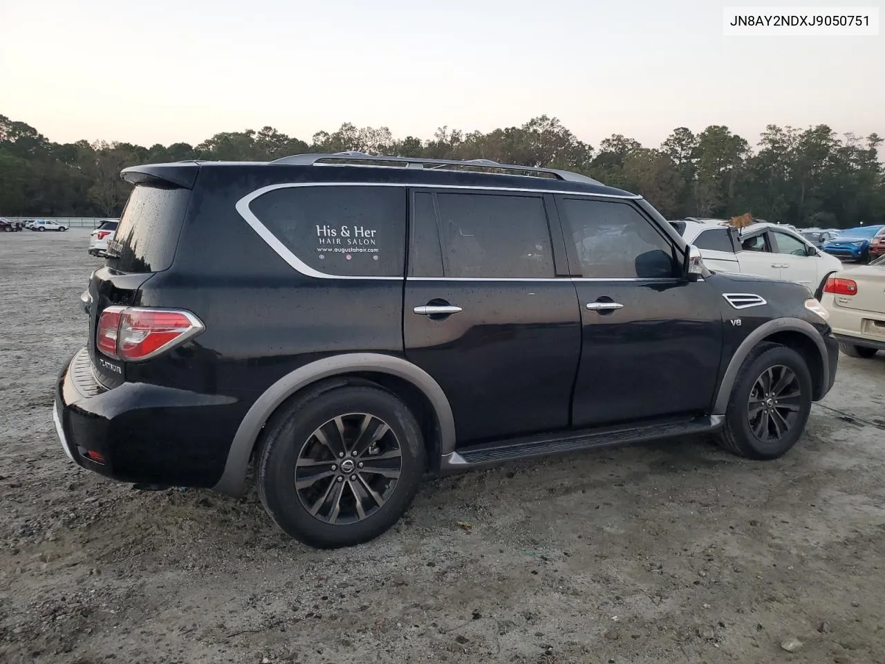 2018 Nissan Armada Sv VIN: JN8AY2NDXJ9050751 Lot: 75298654