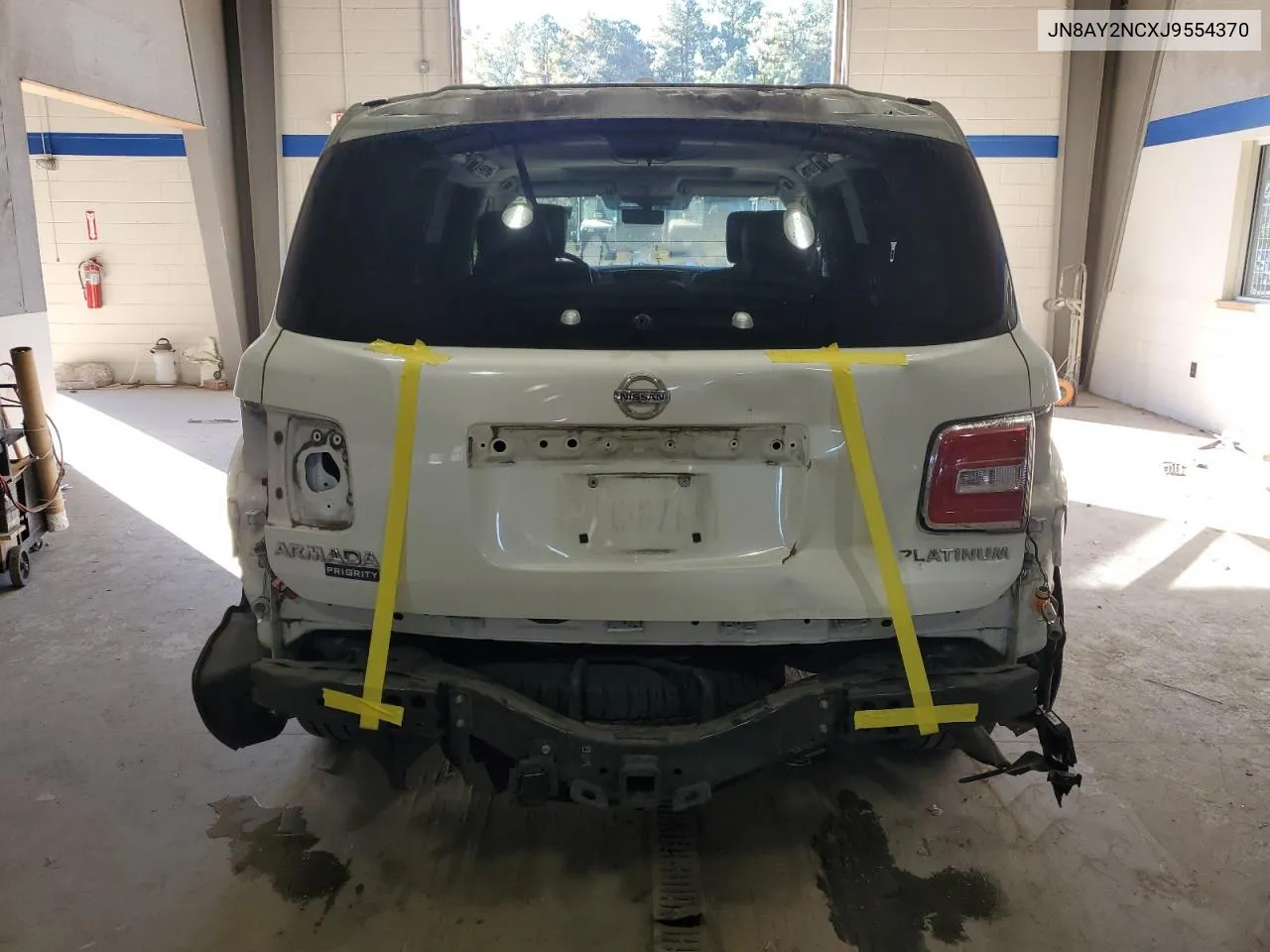 2018 Nissan Armada Sv VIN: JN8AY2NCXJ9554370 Lot: 75329434