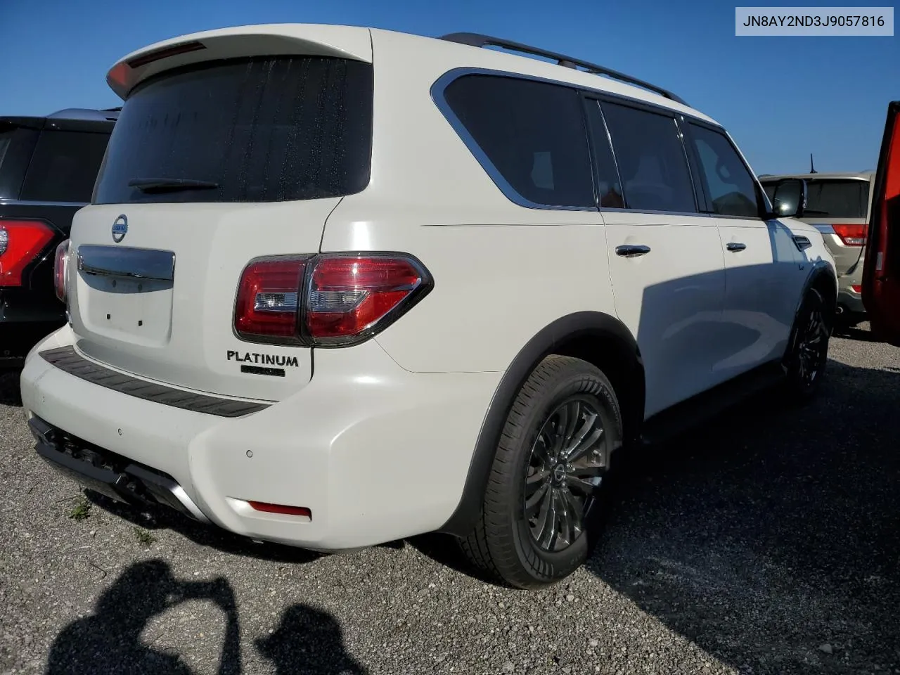 2018 Nissan Armada Sv VIN: JN8AY2ND3J9057816 Lot: 75404674