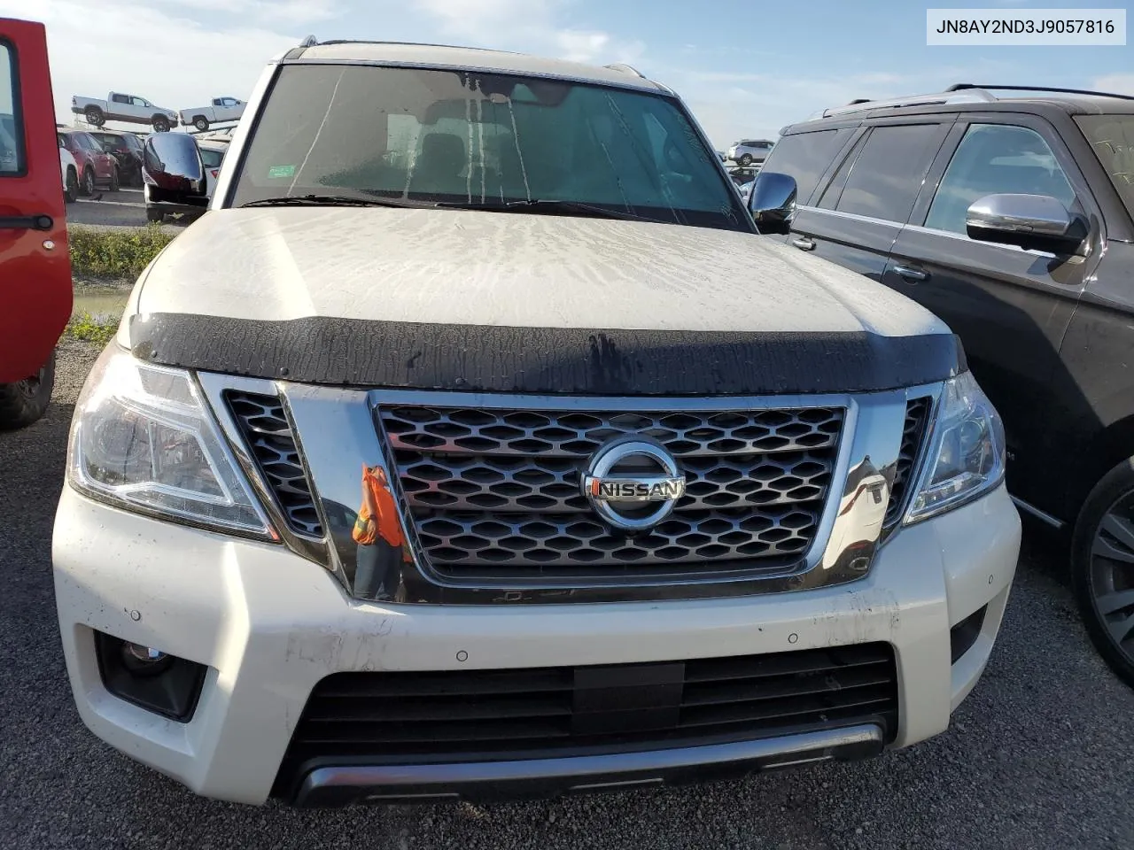 2018 Nissan Armada Sv VIN: JN8AY2ND3J9057816 Lot: 75404674