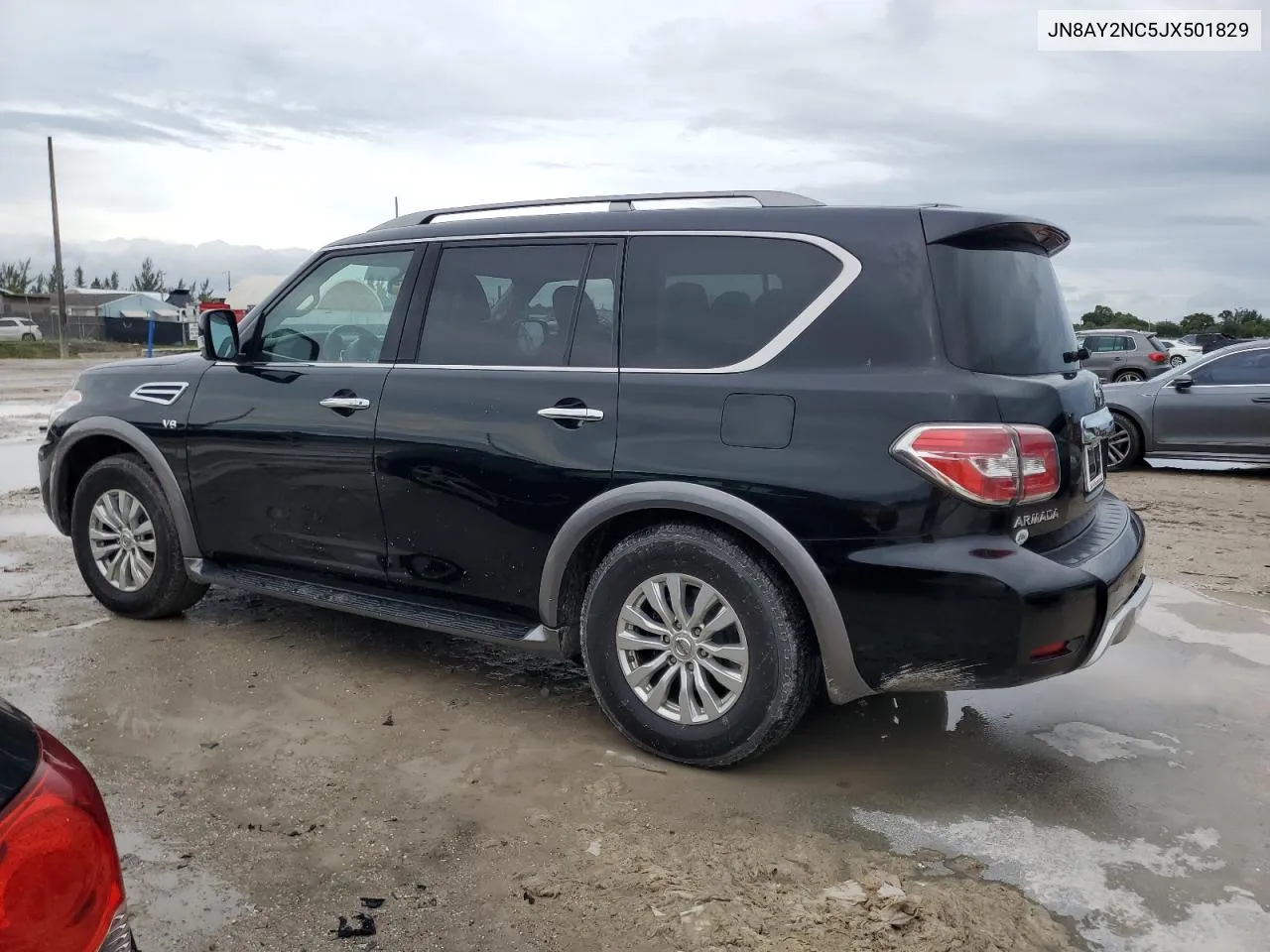 2018 Nissan Armada Sv VIN: JN8AY2NC5JX501829 Lot: 75465134