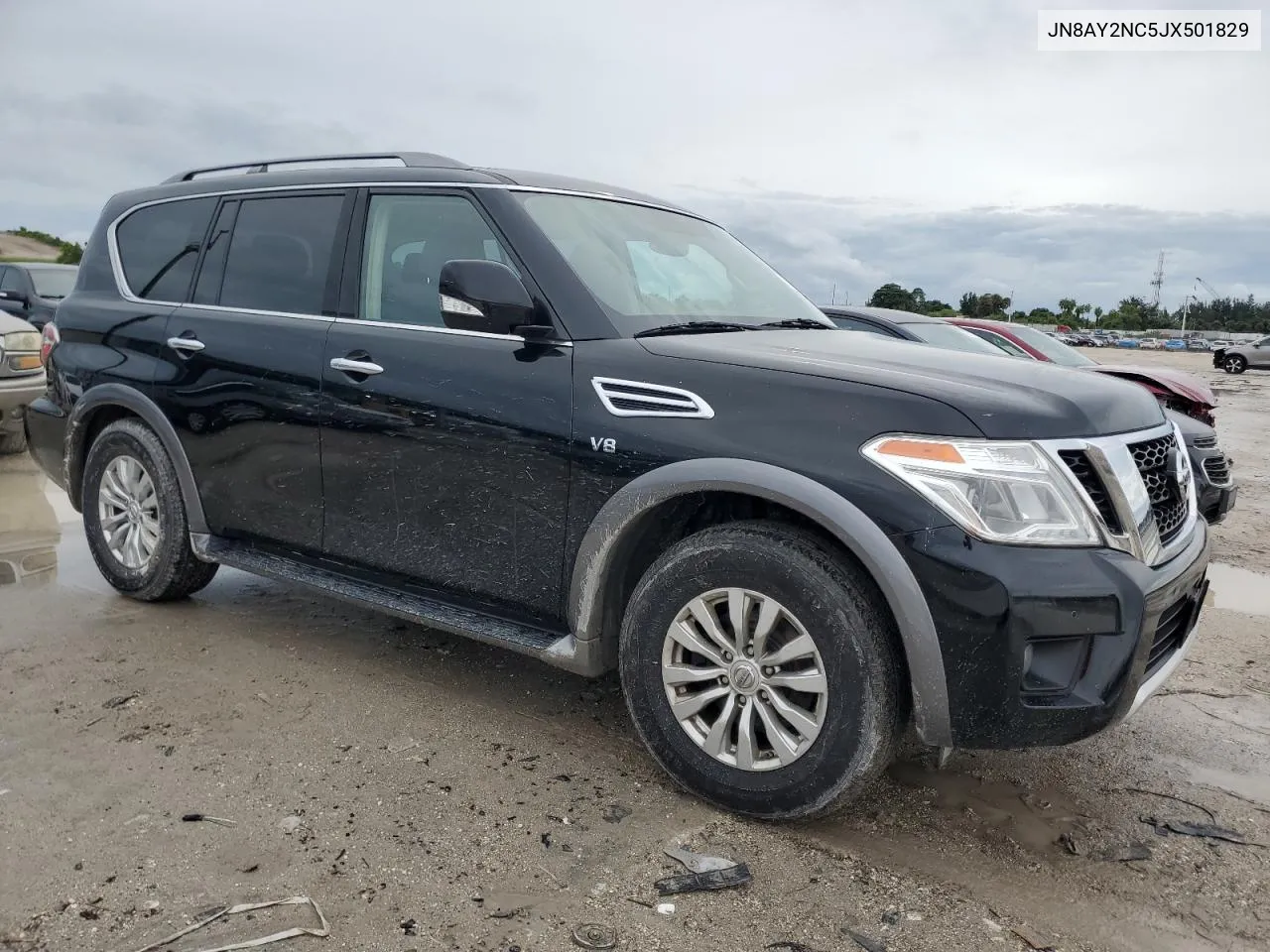 2018 Nissan Armada Sv VIN: JN8AY2NC5JX501829 Lot: 75465134