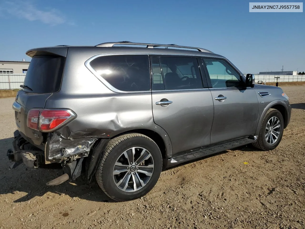 2018 Nissan Armada Sv VIN: JN8AY2NC7J9557758 Lot: 75678214